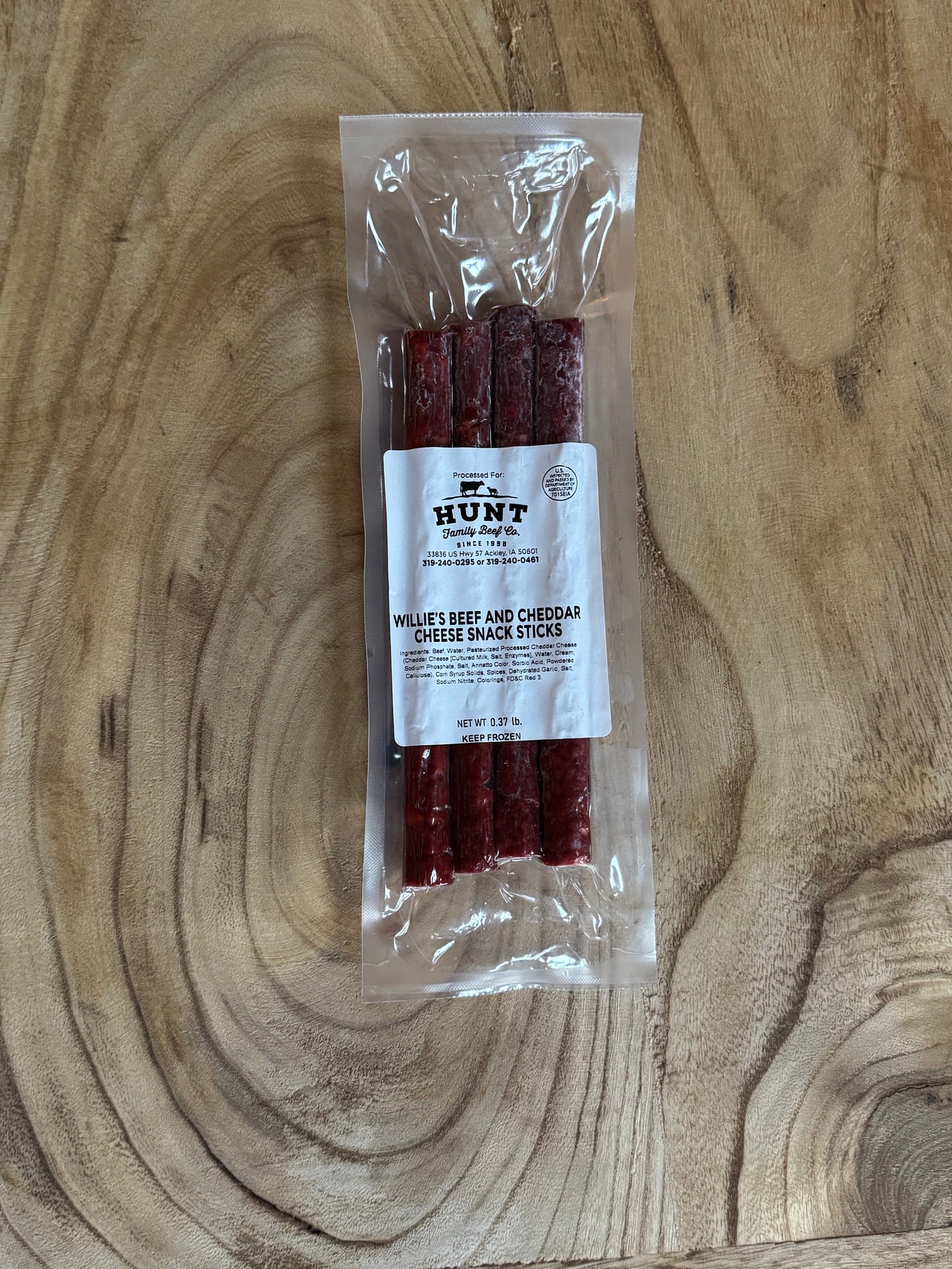 Beef Snack Sticks - Full-Sized