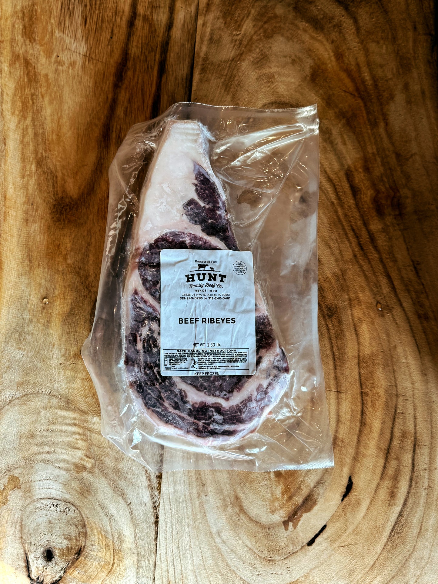 Beef Ribeye Steak (2 per Package)