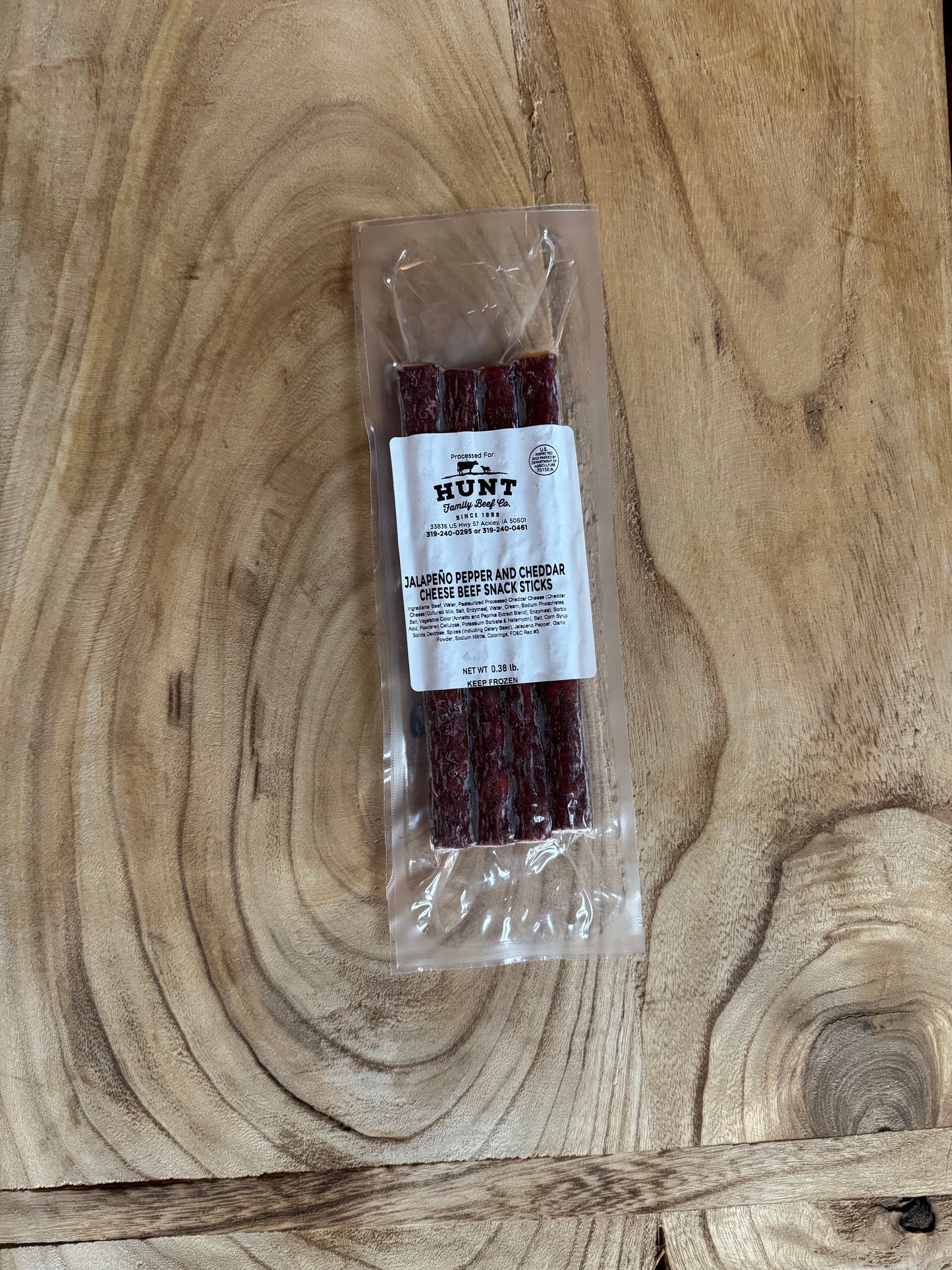 Beef Snack Sticks - Full-Sized