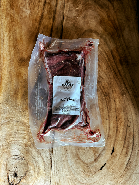 Sliced Beef Liver